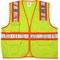 Tingley Two-Tone Hi-Vis Surveyors Vest 4XL/5XL Class 2 , Zipper 8 Pockets, 2 Mic Tab V73852.4X-5X - alternate 1